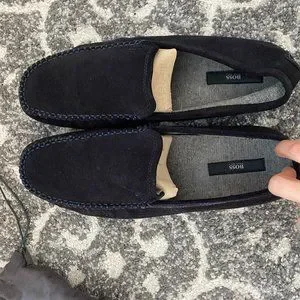Hugo Boss | Shoes | Boss Hugo Boss Driver Loafers Mens Dark  display picture 1